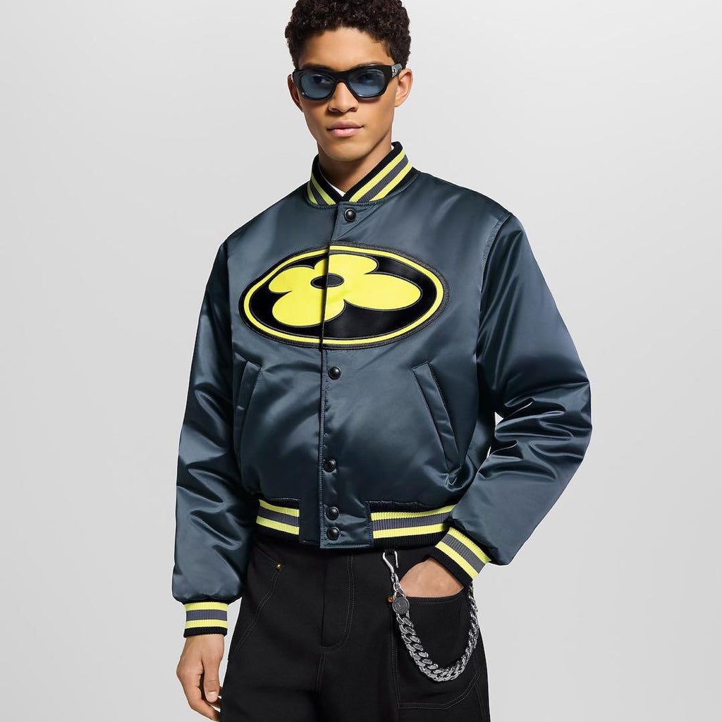 Louis Vuitton 2025SS Satin Baseball Blouson Size FR48 (L)