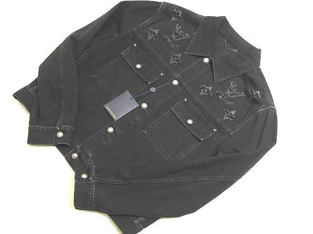 Louis Vuitton Monogram Destroy Denim Trucker Jacket