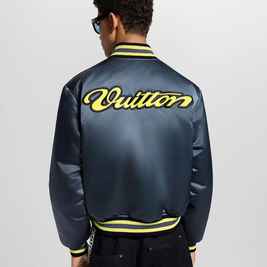 Louis Vuitton 2025SS Satin Baseball Blouson Size FR48 (L)