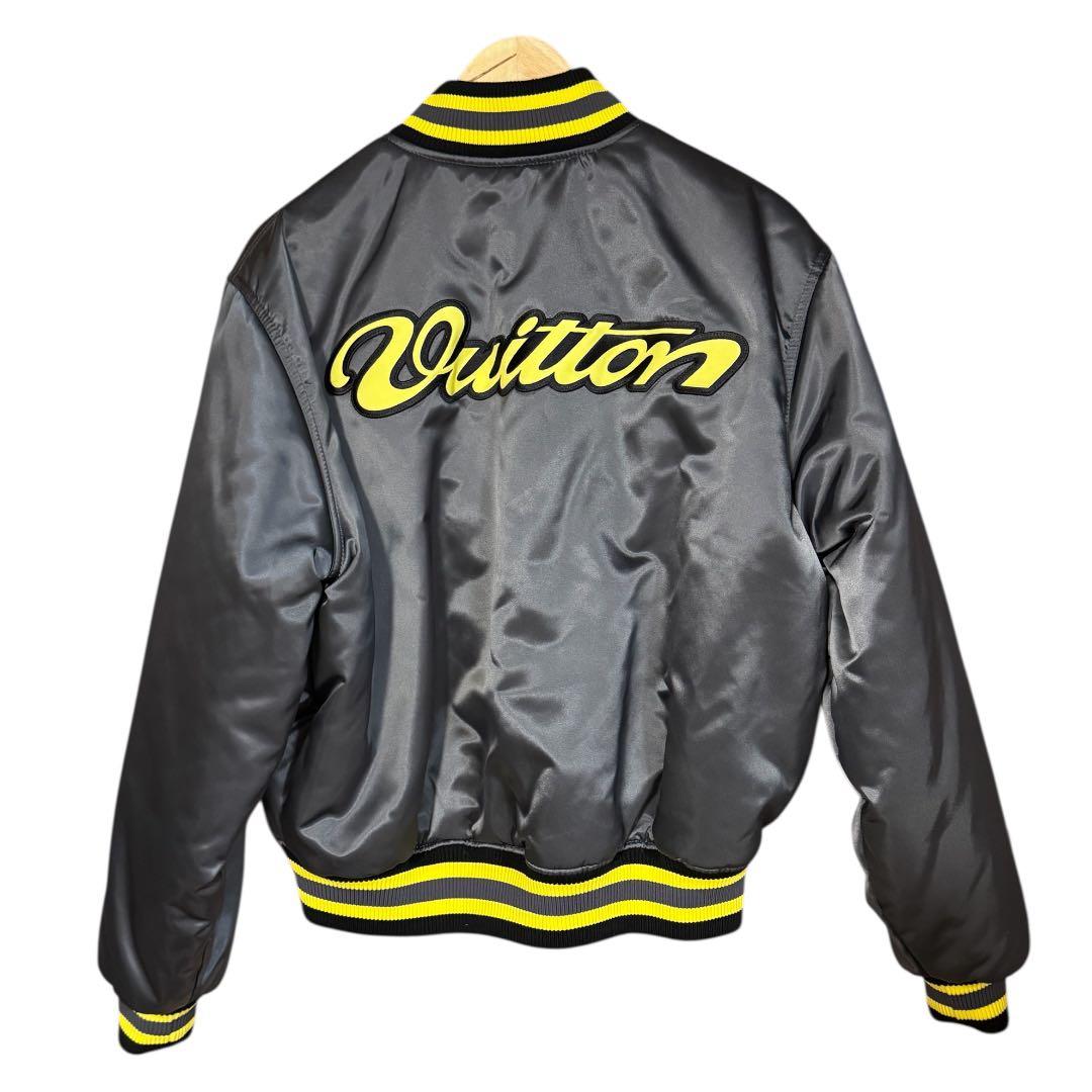 Louis Vuitton 2025SS Satin Baseball Blouson Size FR48 (L)