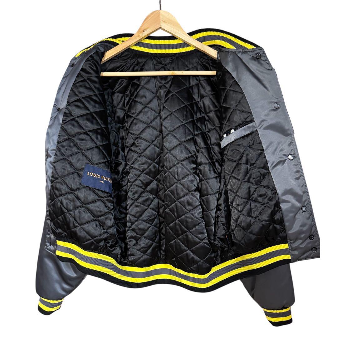 Louis Vuitton 2025SS Satin Baseball Blouson Size FR48 (L)