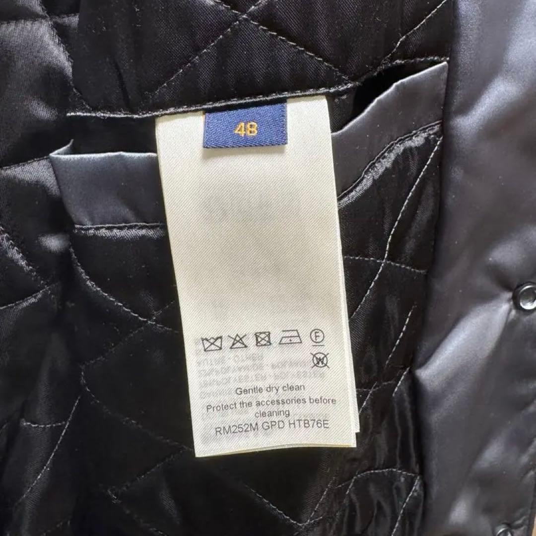 Louis Vuitton 2025SS Satin Baseball Blouson Size FR48 (L)
