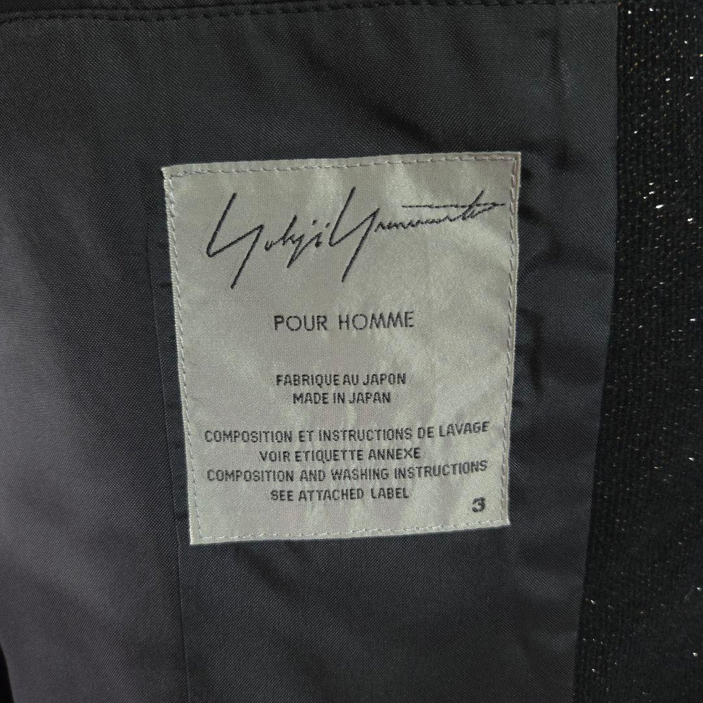 Yohji Yamamoto Pour Homme 13AW Corduroy Coat Size 3
