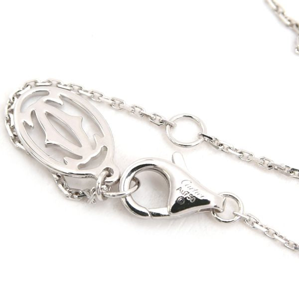 Cartier Symbols Cross Sapphire Necklace White Gold