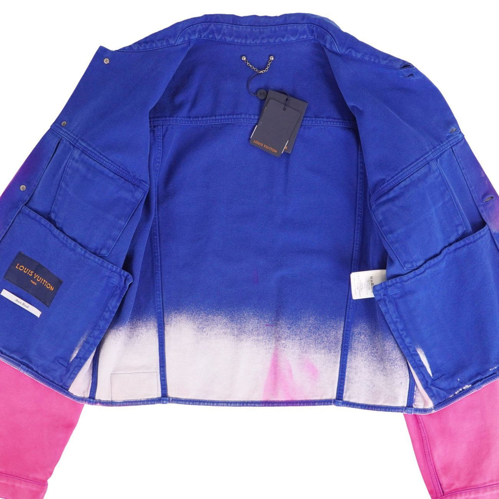 NWT LOUIS VUITTON 22SS Amen Break Denim Jacket Size 50 (M)