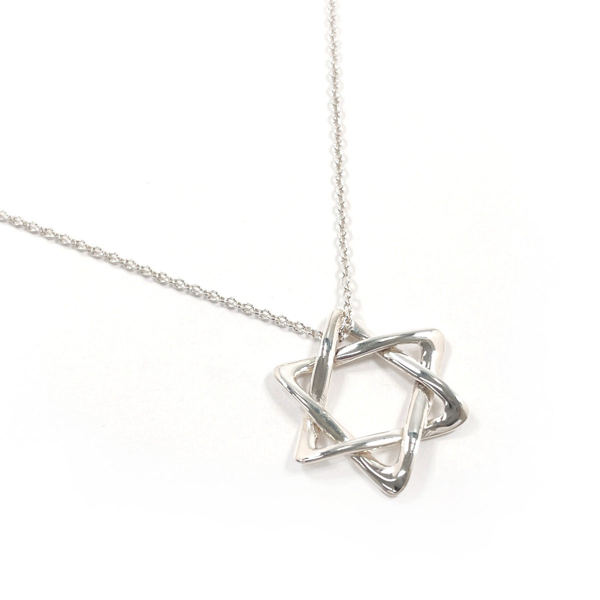 Tiffany & Co. Elsa Peretti Star of David Necklace