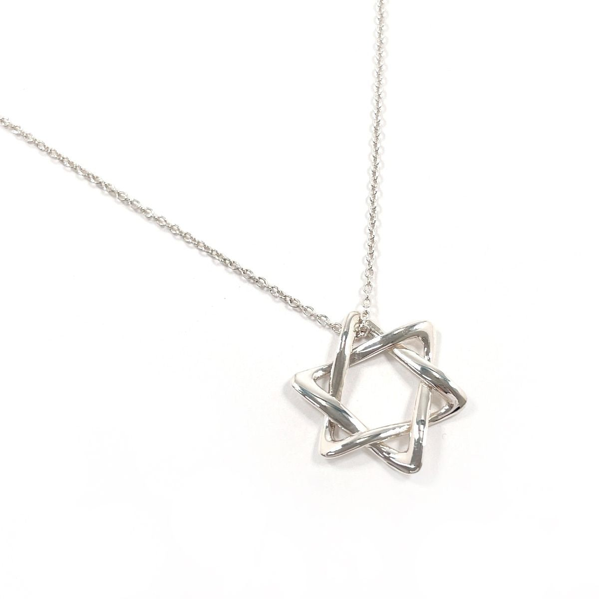 Tiffany & Co. Elsa Peretti Star of David Necklace