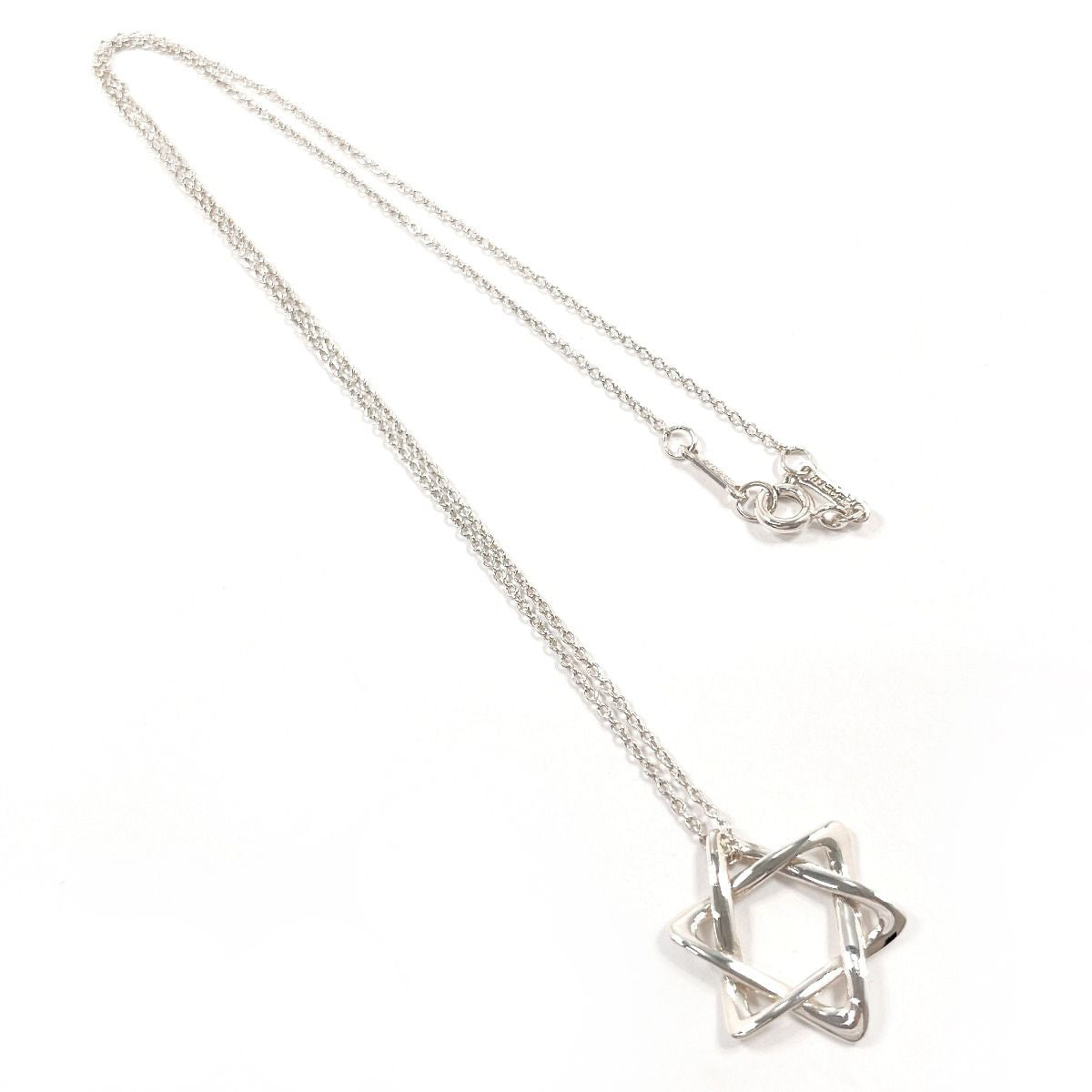Tiffany & Co. Elsa Peretti Star of David Necklace