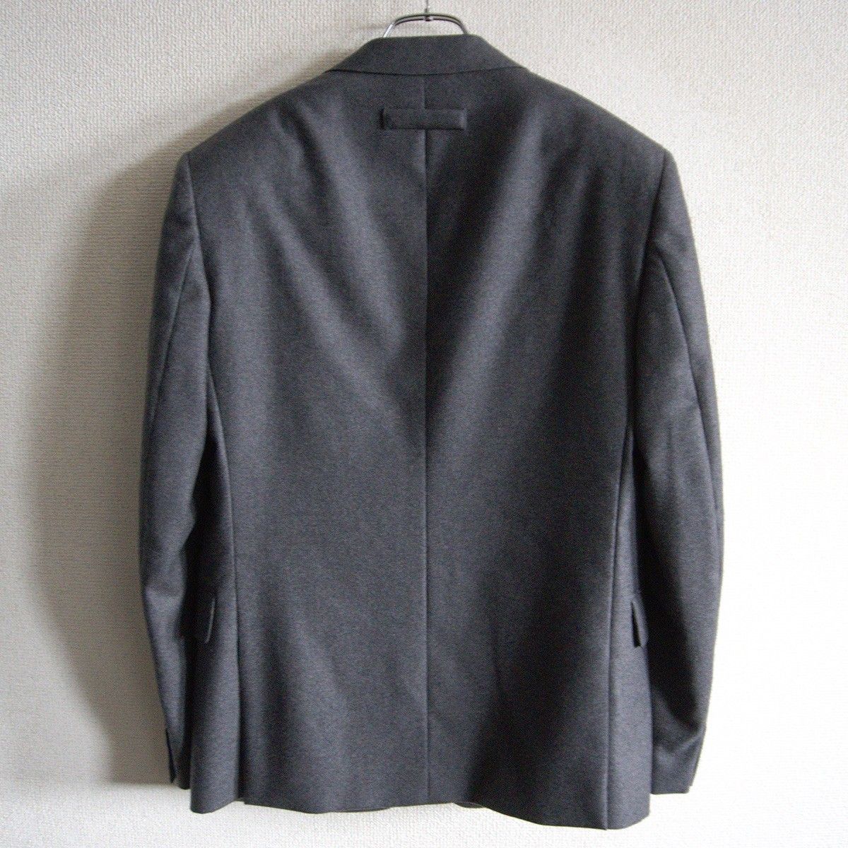 LOUIS VUITTON Cashmere Jacket Grey Size 44 [Setup]