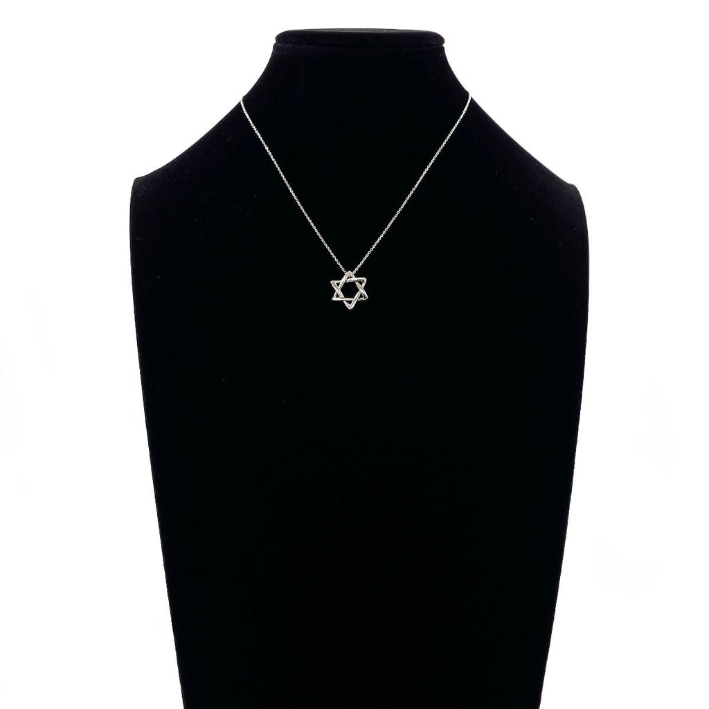Tiffany & Co. Elsa Peretti Star of David Necklace