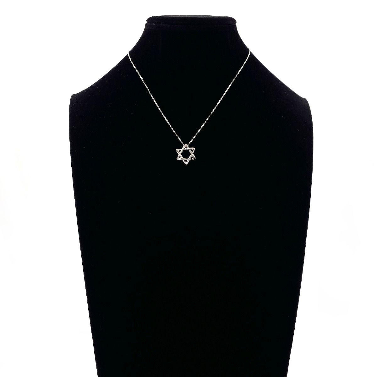 Tiffany & Co. Elsa Peretti Star of David Necklace