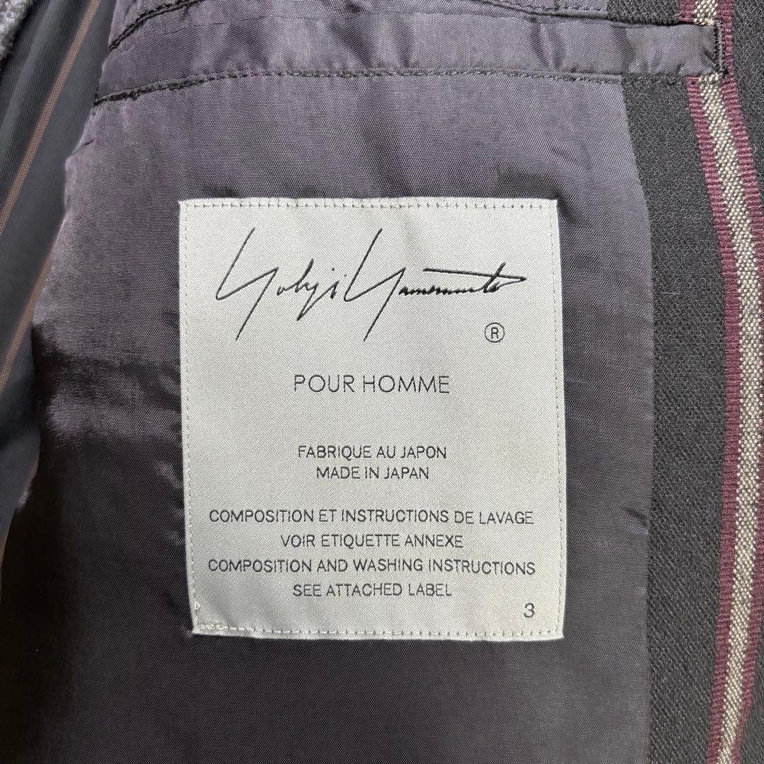 NWT Yohji Yamamoto 23AW Look1 Red Coat Size 3