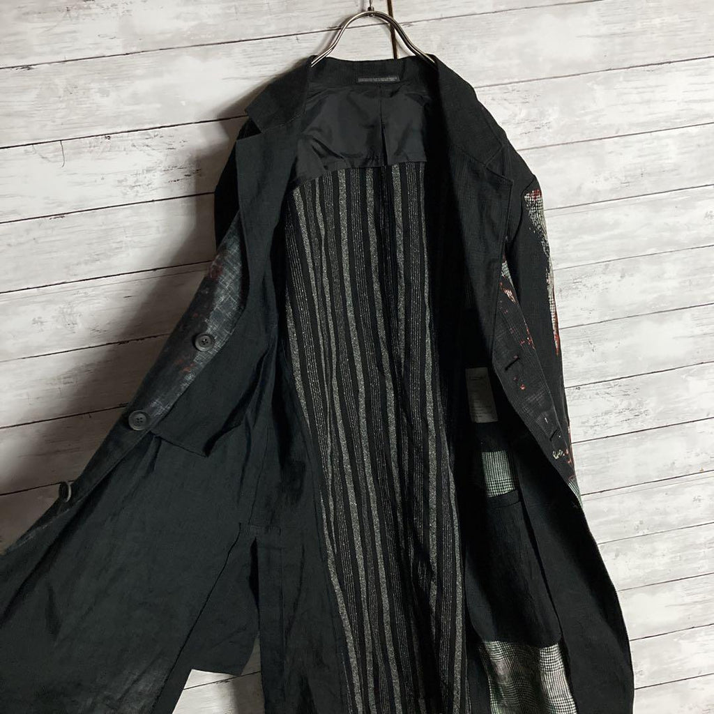 Yohji Yamamoto Pour Homme 21SSロングジャケット サイズ3
