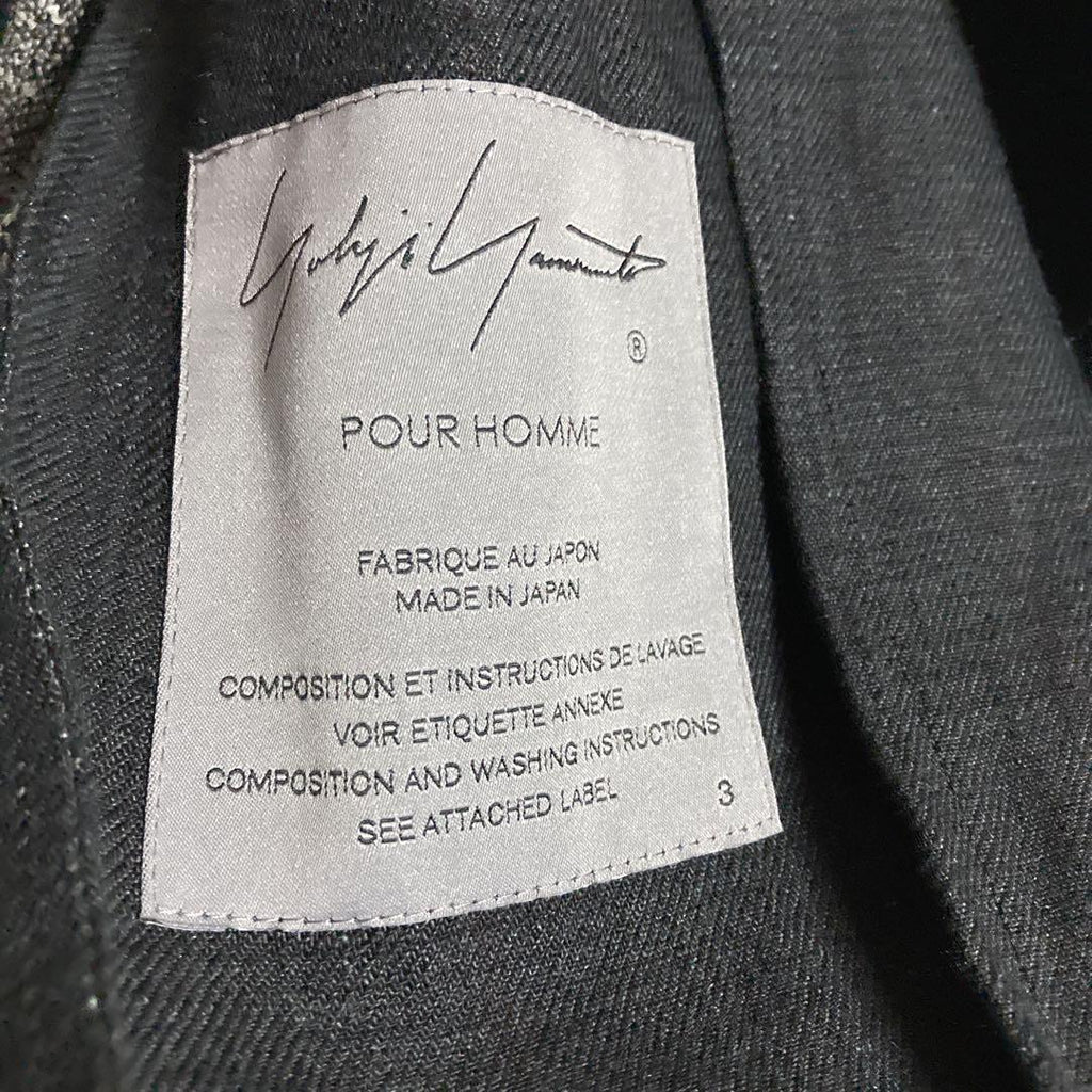 Yohji Yamamoto Pour Homme 21SSロングジャケット サイズ3