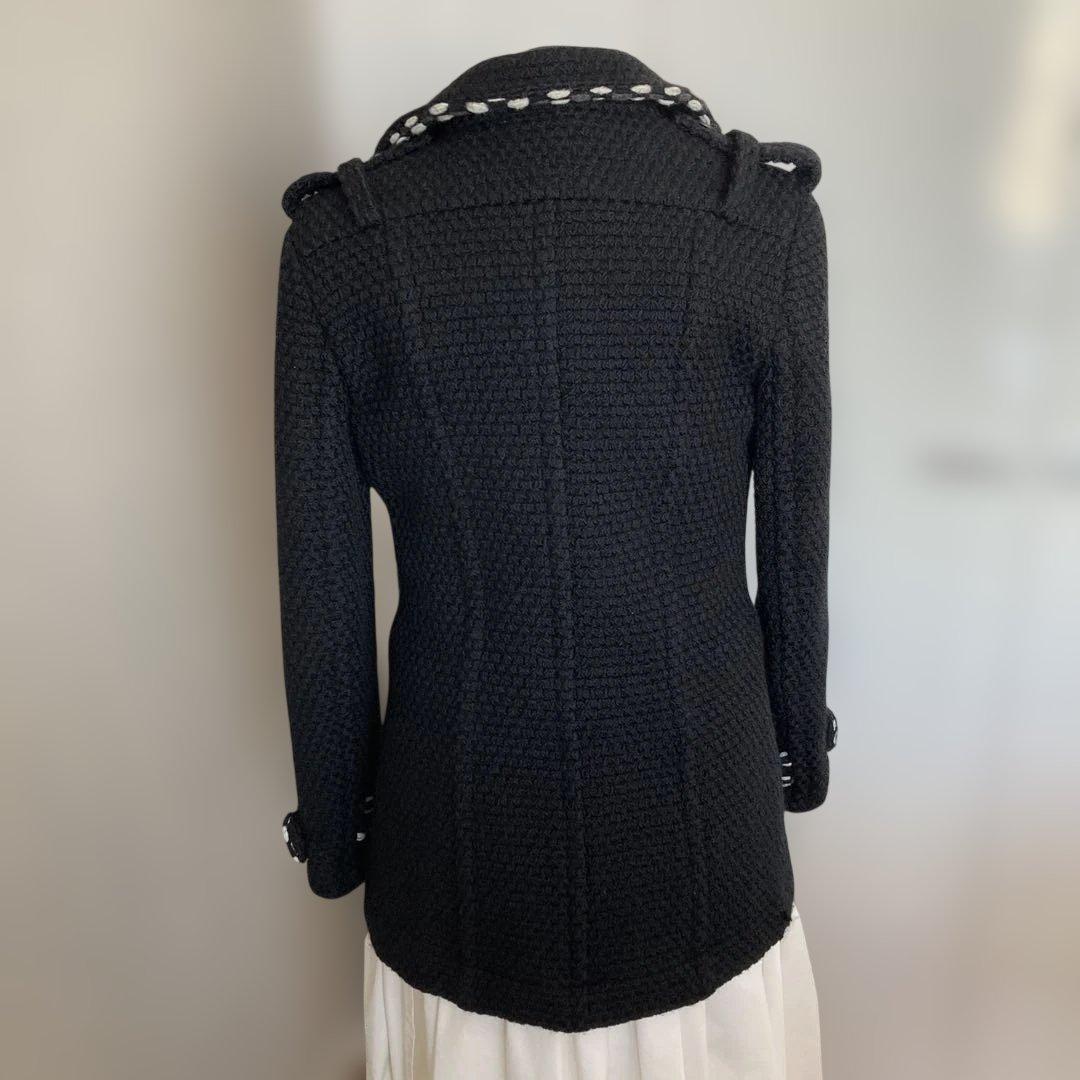 CHANEL Double Breasted Peacoat