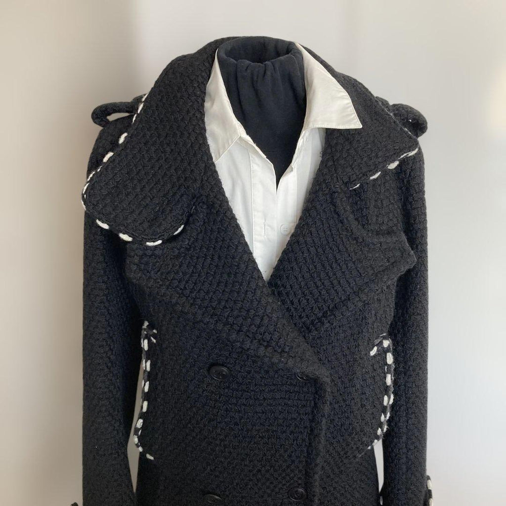 CHANEL Double Breasted Peacoat