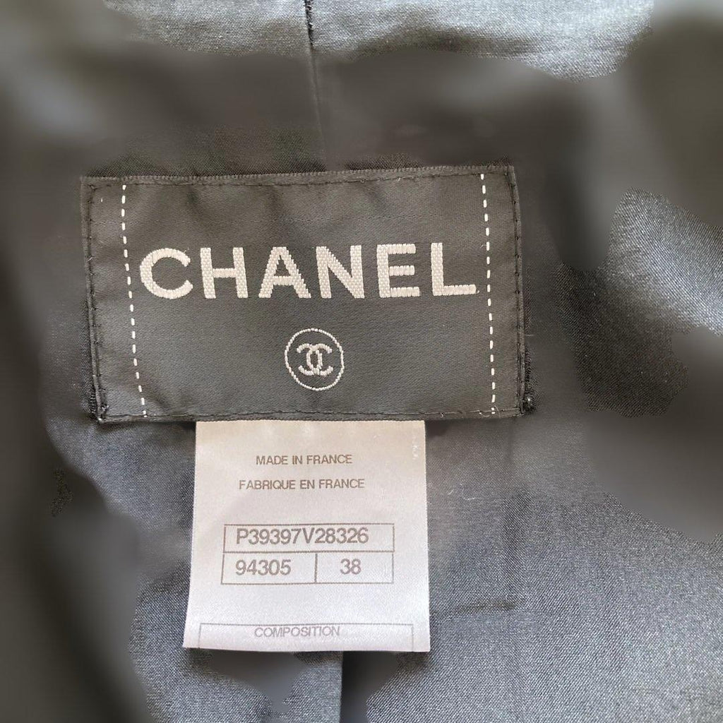 CHANEL Double Breasted Peacoat
