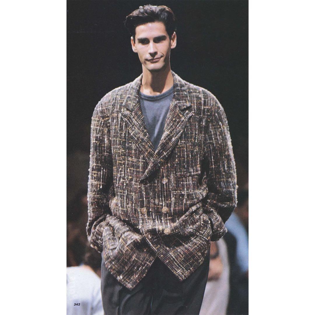 Yohji Yamamoto Pour Homme 89SS Hand-Spun Silk