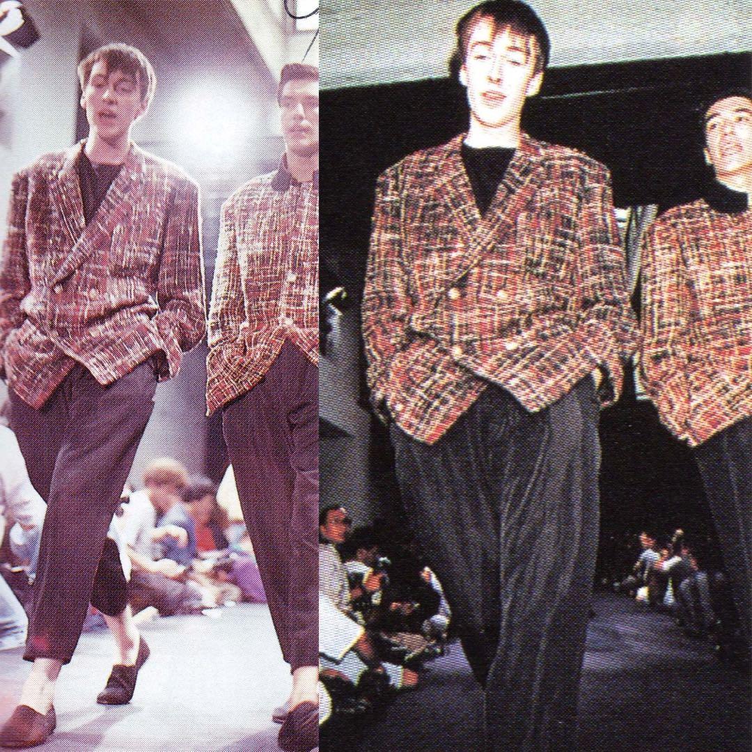 Yohji Yamamoto Pour Homme 89SS Hand-Spun Silk