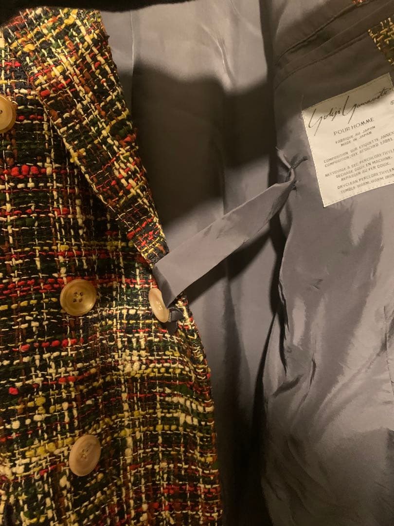 Yohji Yamamoto Pour Homme 89SS Hand-Spun Silk