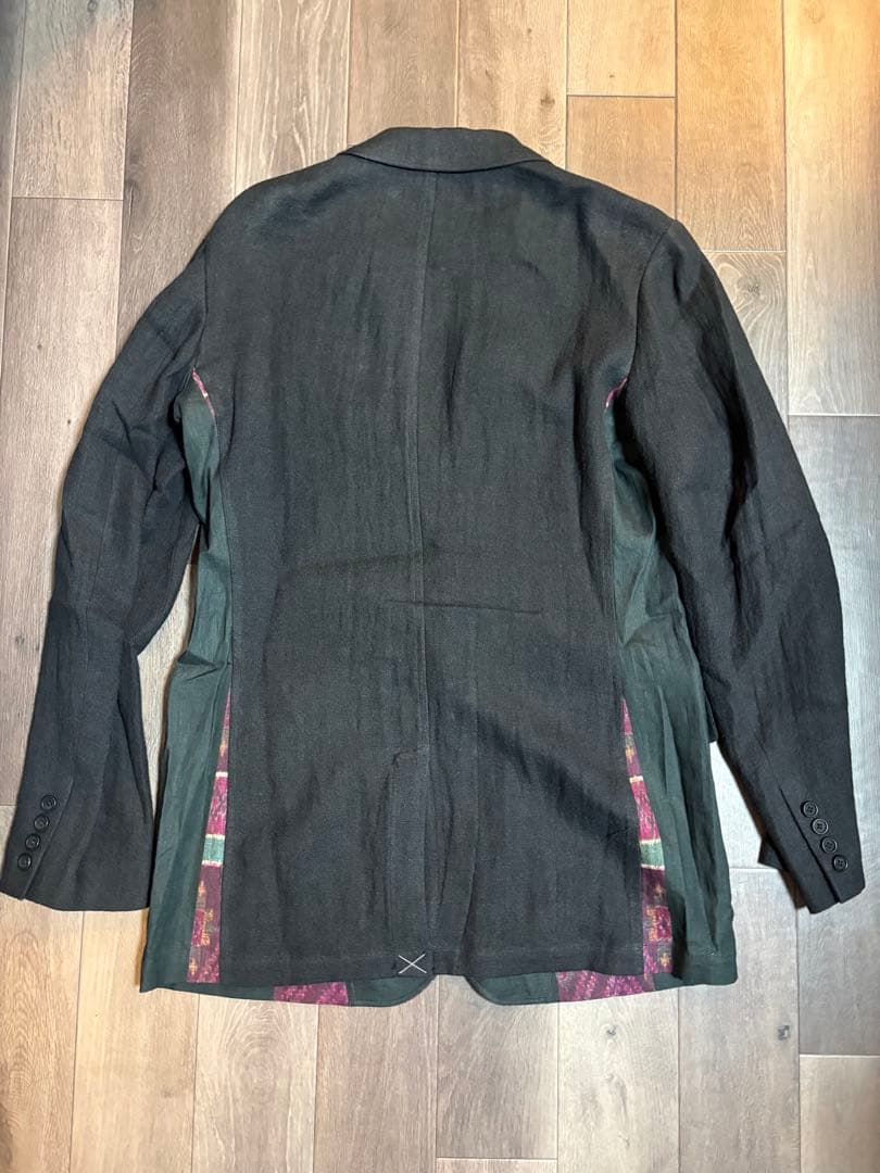 Yohji Yamamoto HOMME 21SS リネン エスニック ジャケット サイズ3