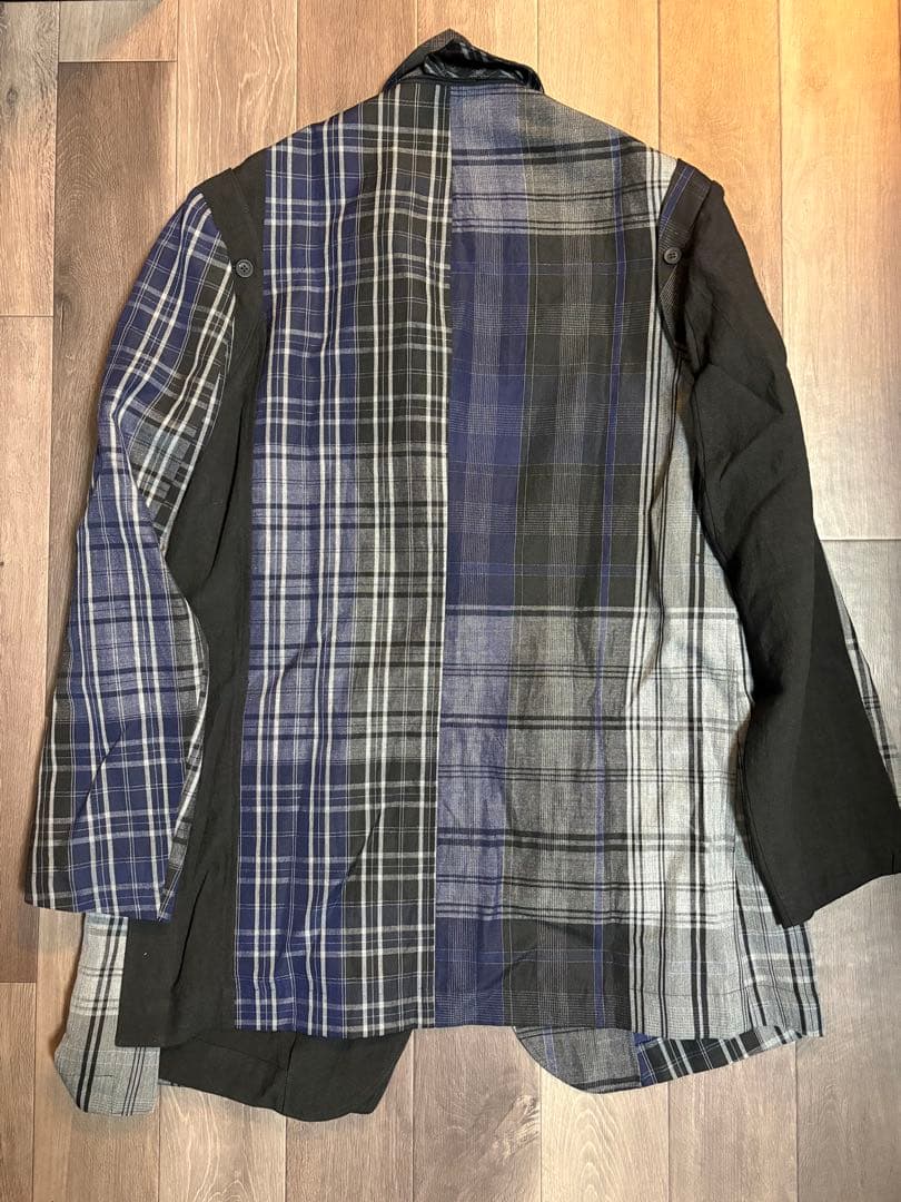 Yohji Yamamoto HOMME 21SS Check Jacket Size 3