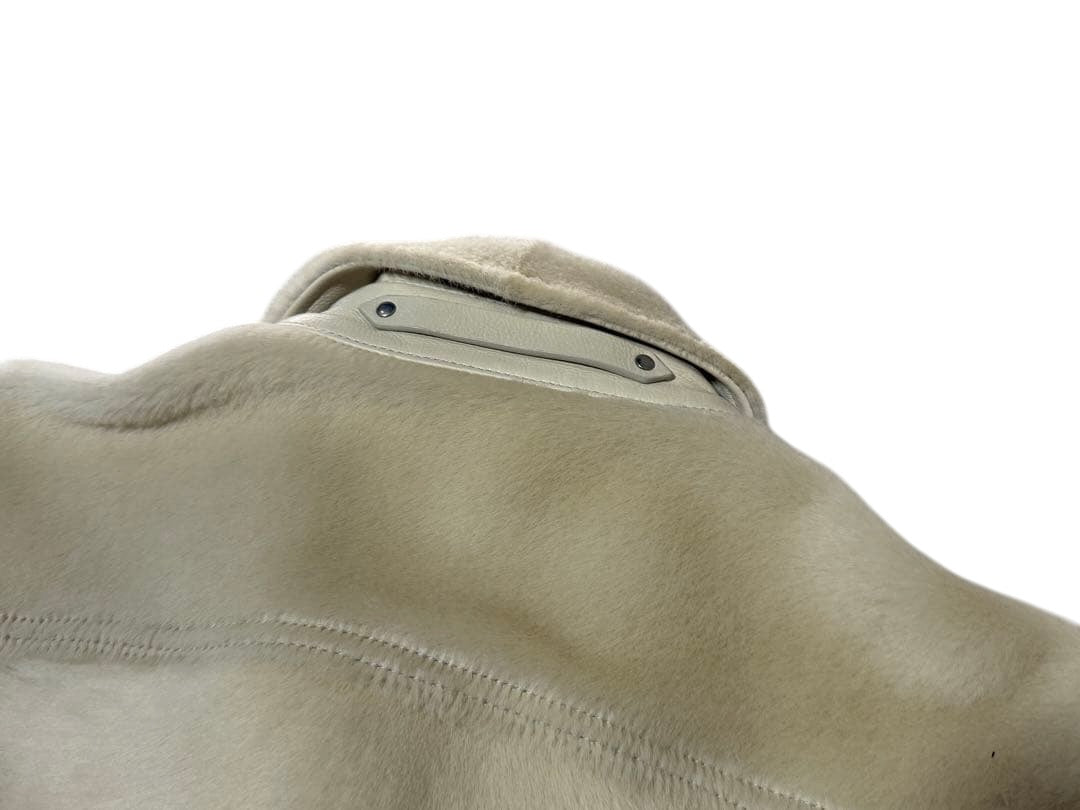 Tom Ford Haircalf Lamb Leather Mouton Jacket Size 50