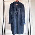 RAF SIMONS 22-23AW Last Collection Shaggy Alpaca Wool Chester Coat