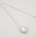 Tiffany & Co. Elsa Peretti Large Full Heart Necklace Silver 925