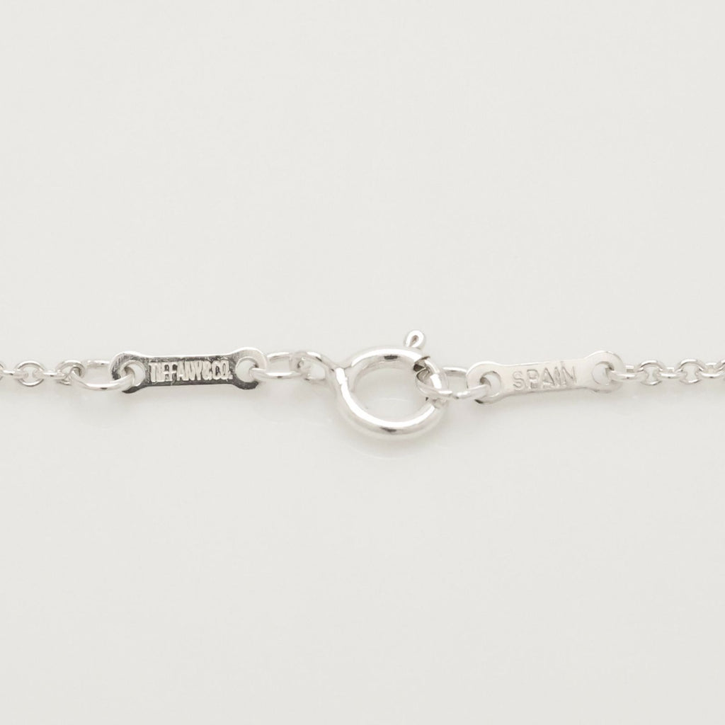Tiffany & Co. Elsa Peretti Large Full Heart Necklace Silver 925