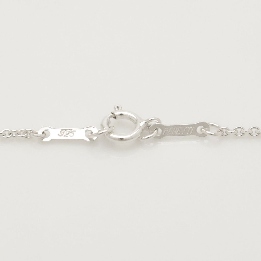 Tiffany & Co. Elsa Peretti Large Full Heart Necklace Silver 925