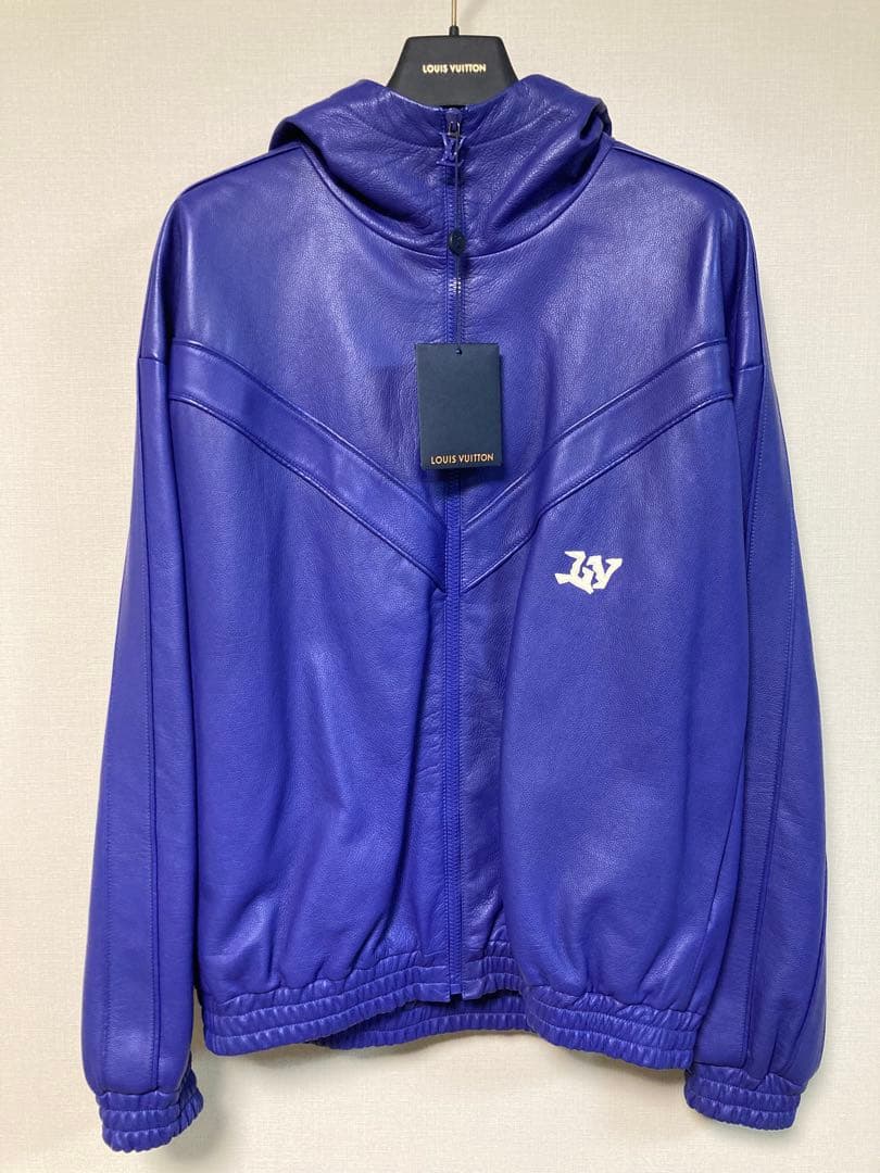 新品 Louis Vuitton VUITTON Leather Jacket