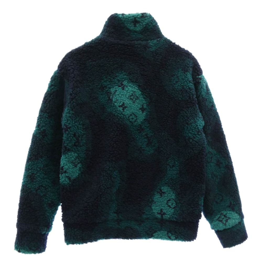 Louis Vuitton 23SS Monogram Jacquard Camo Boa Fleece Jacket HOY15W Size XS