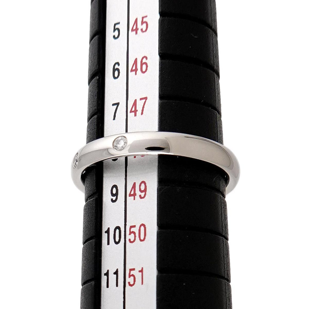 Van Cleef & Arpels Tendrement Etoile Diamond Ring Platinum Size 48