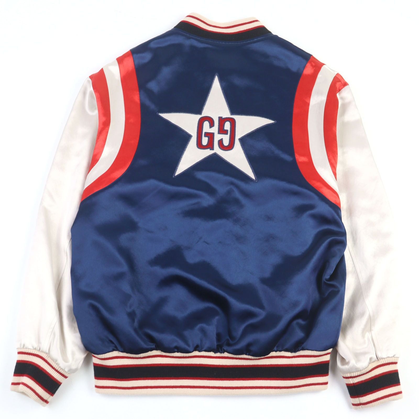 Gucci GG Blade Bomber Jacket Souvenir 575315 Size 46