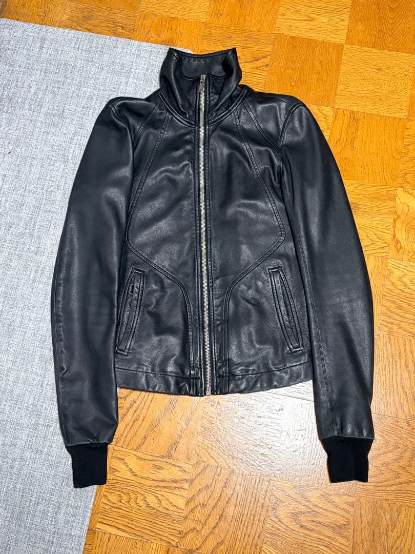 Rick Owens Intarsia Leather Jacket