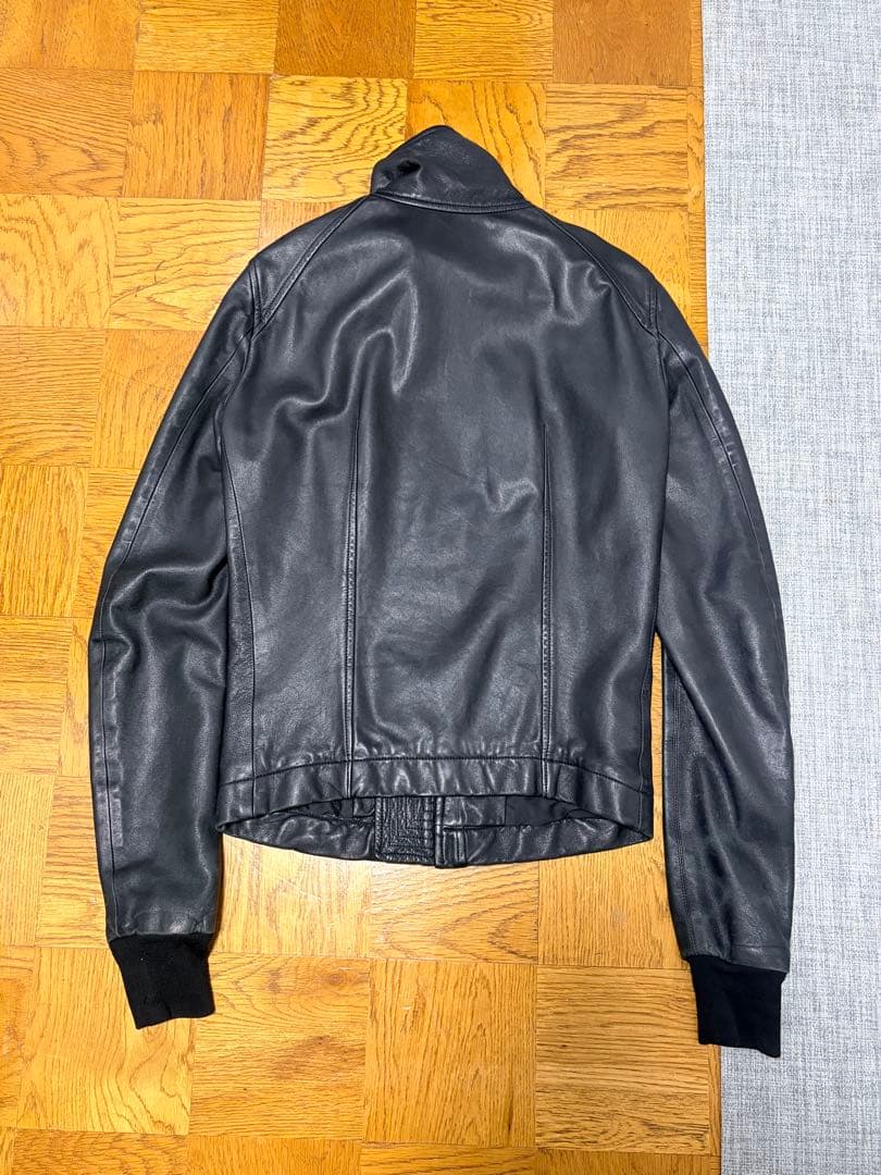 Rick Owens Intarsia Leather Jacket