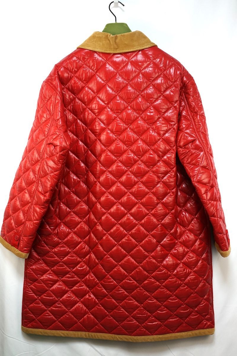 Gucci Double-Breasted Quilted Coat 731360 Size 46