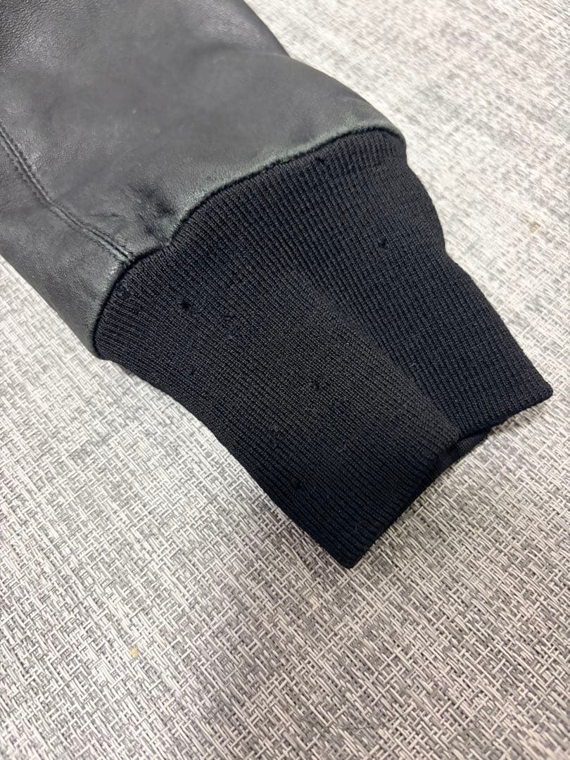 Rick Owens Intarsia Leather Jacket