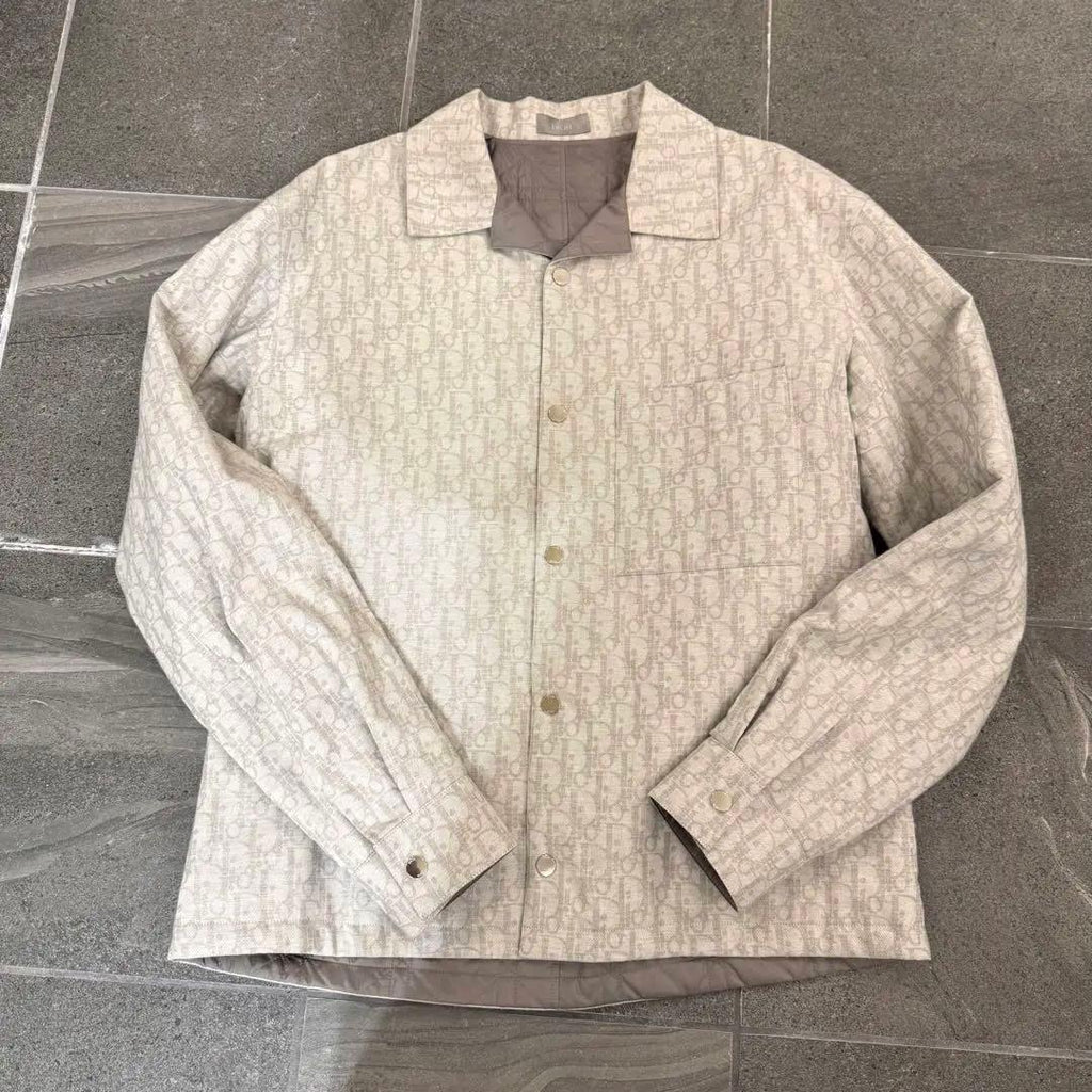 Dior Oblique Down Padded Blouson Jacket Size 44