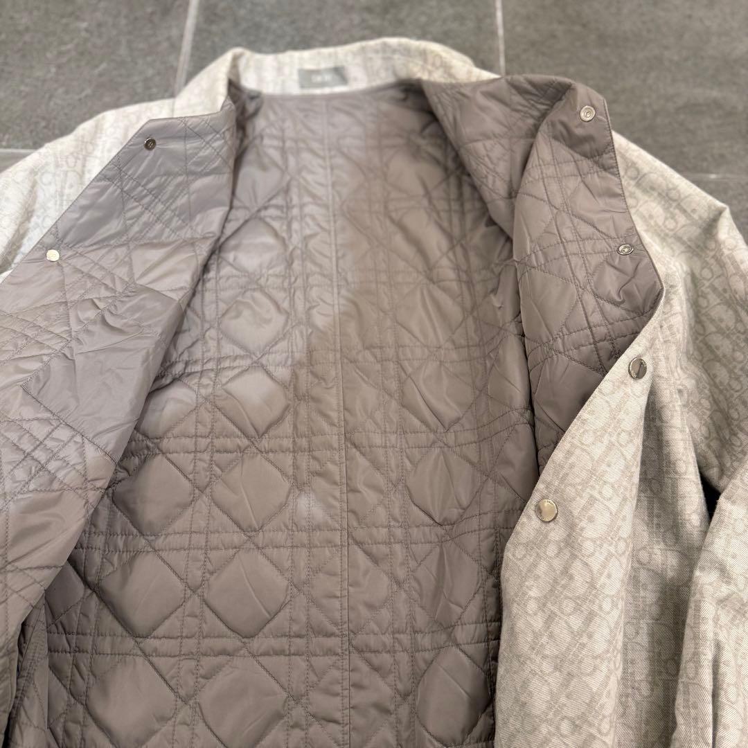Dior Oblique Down Padded Blouson Jacket Size 44