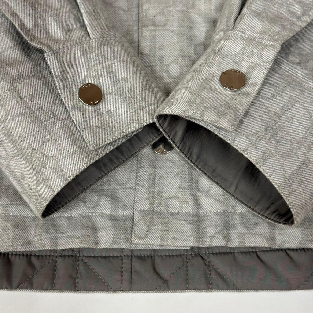Dior Oblique Down Padded Blouson Jacket Size 44