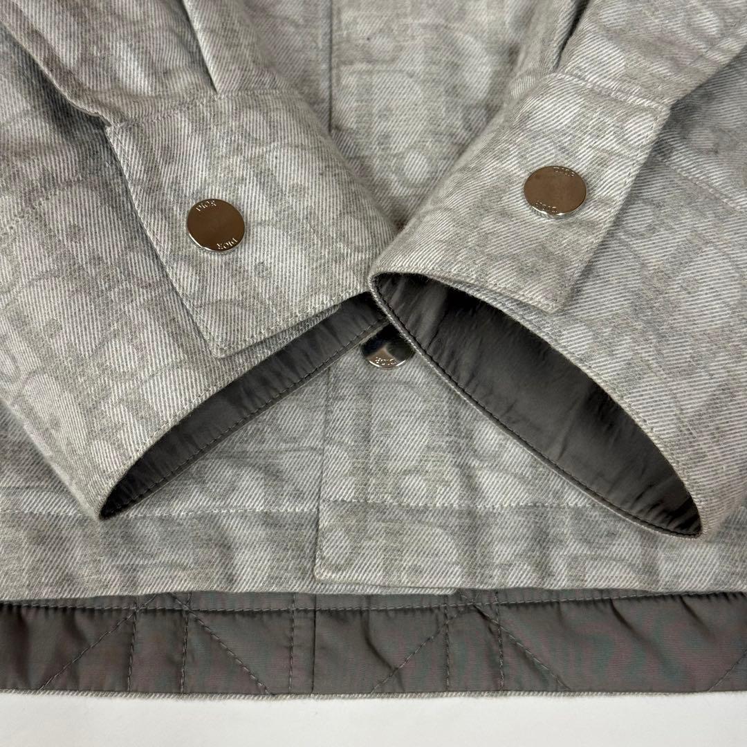 Dior Oblique Down Padded Blouson Jacket Size 44