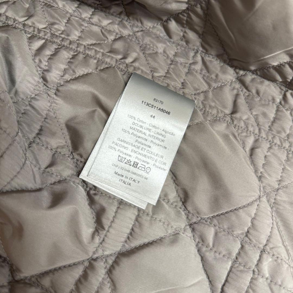 Dior Oblique Down Padded Blouson Jacket Size 44
