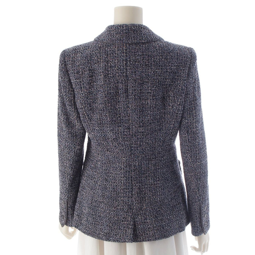 Chanel 03A Coco Mark Tweed Jacket P21534 Size 38