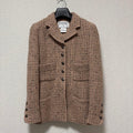 CHANEL Vintage CC Logo Jacket Coat Size 36