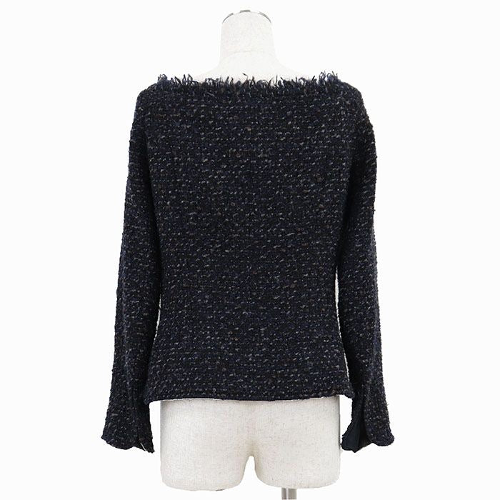 Chanel 02A Wool Mohair Jacket P19972 Size 38