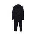 LOUIS VUITTON LV Logo Button Double Breasted Wool Suit Size 44