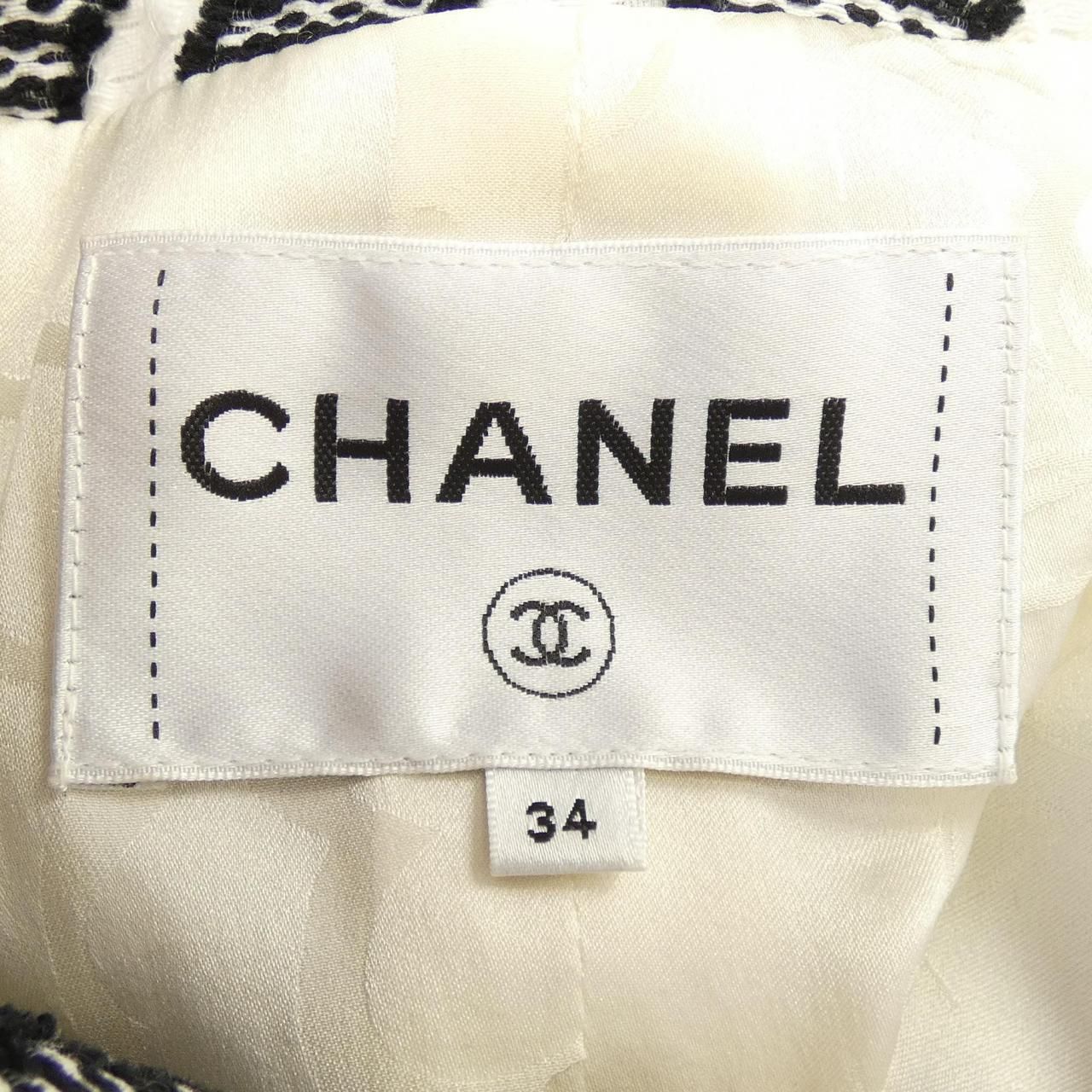 Chanel 16S No-Collar Jacket P53782V40314 Size 34
