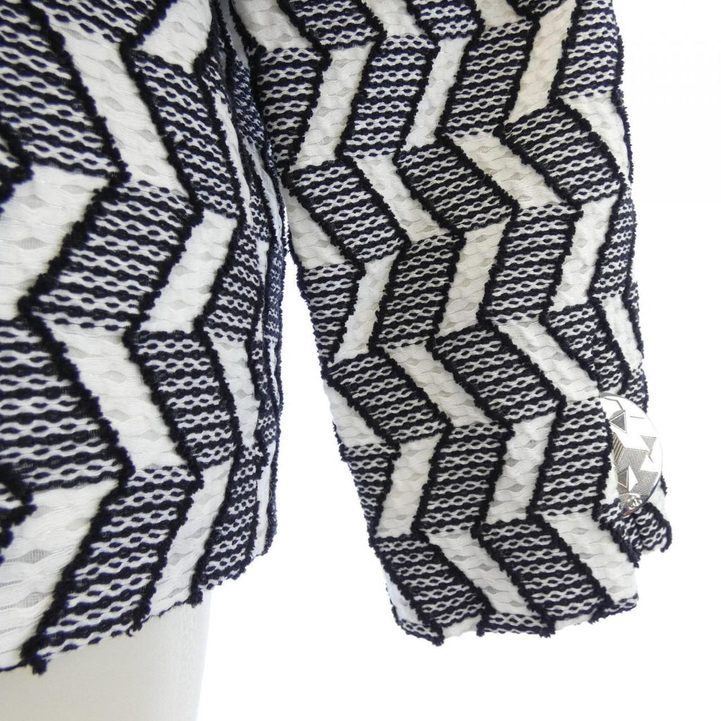 Chanel 16S No-Collar Jacket P53782V40314 Size 34